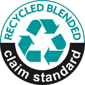 logo recycled blended claim standard